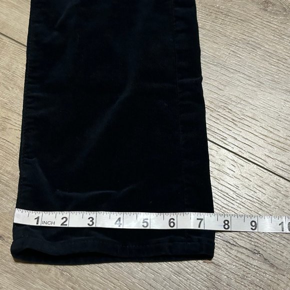 A Pea in the Pod Adriano Goldschmied Black Corduroy Pants Size 28R (Inseam 33") - Picture 8 of 12